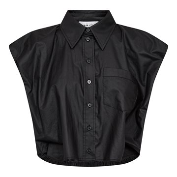 Haute L' Amitié - Dinnie Ns Coated Shirt - Black